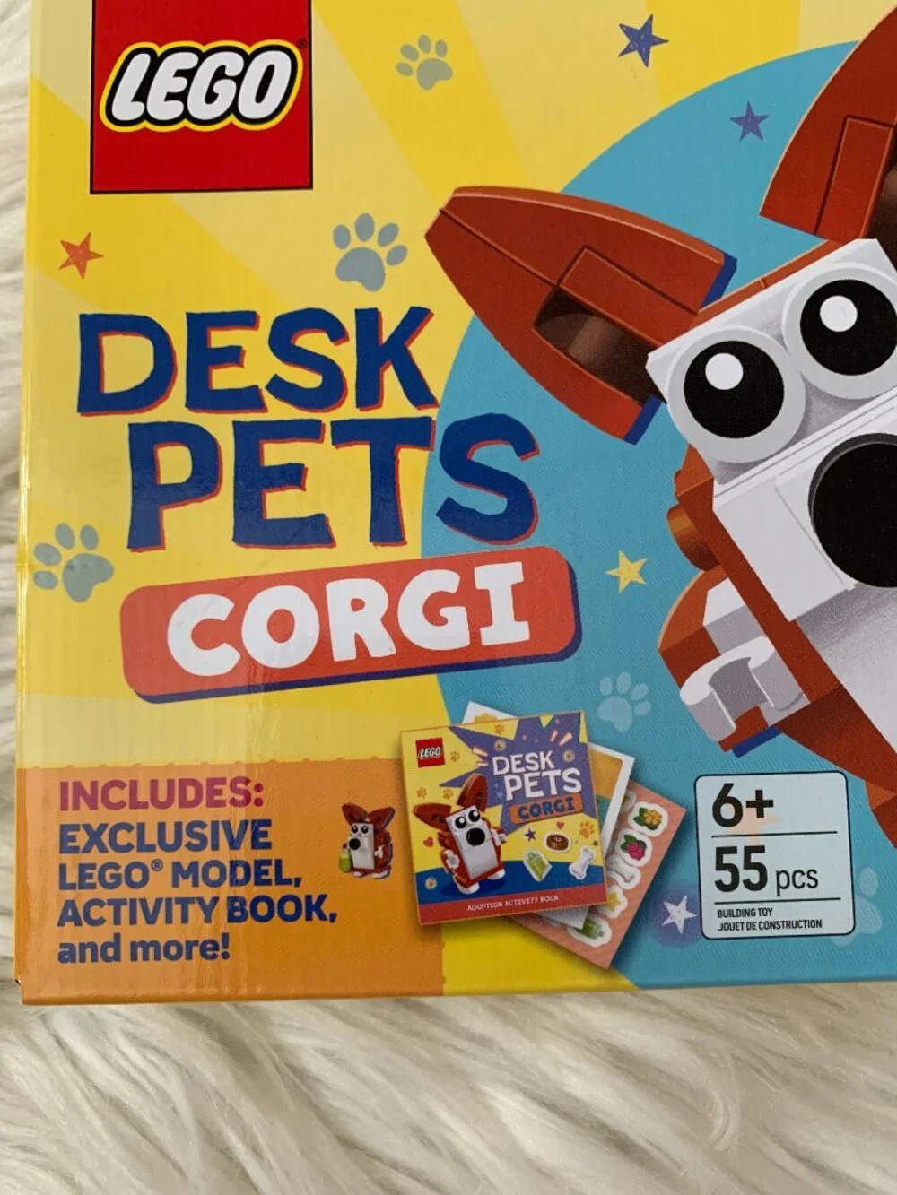 LEGO Desk Pets Corgi Building Set